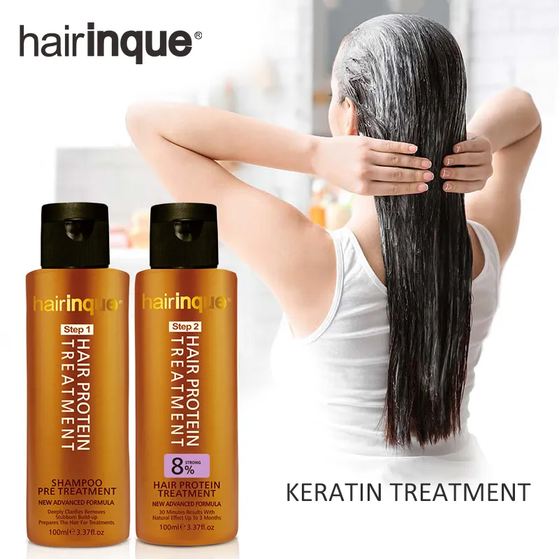 Formalin Keratin Purifying Shampoo Set Curly Hair Straighten