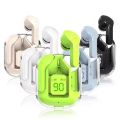 Tws Ultrapods Max Wireless 5.3 Waterproof Earbuds With Display Transparent Design..