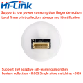 Hilink Fingerprint Recognition Module HLK-ZW101 Low power finger detection capacitive semiconductor fingerprint sensor. 