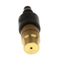 Migeet 5 pcs Adjustable Sprayer Brass Atomizing Nozzle, Drip Irrigation Sprinkler, Garden Cooling 4 / 7 capillary for Mini Drip Garden Watering Irrigation Spray. 