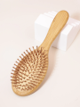 ANGEL Premium Eco-Friendly Wooden Hair Comb and Bamboo Massage Brush Set - Natural Hair Care & Styling Tools for Healthy, Frizz-Free Hair.