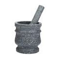 Spice Crusher Resin Bowl Mortar Pestle Spice Pepper Crusher Herbs Grinder Garlic Mixing Bowl Press Bowl Kitchen Tools-C.