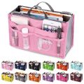 Make Up Organizer Insert Bag For Handbag Travel Inner Purse Portable Cosmetic Bags Women Organizer Insert Bags. 