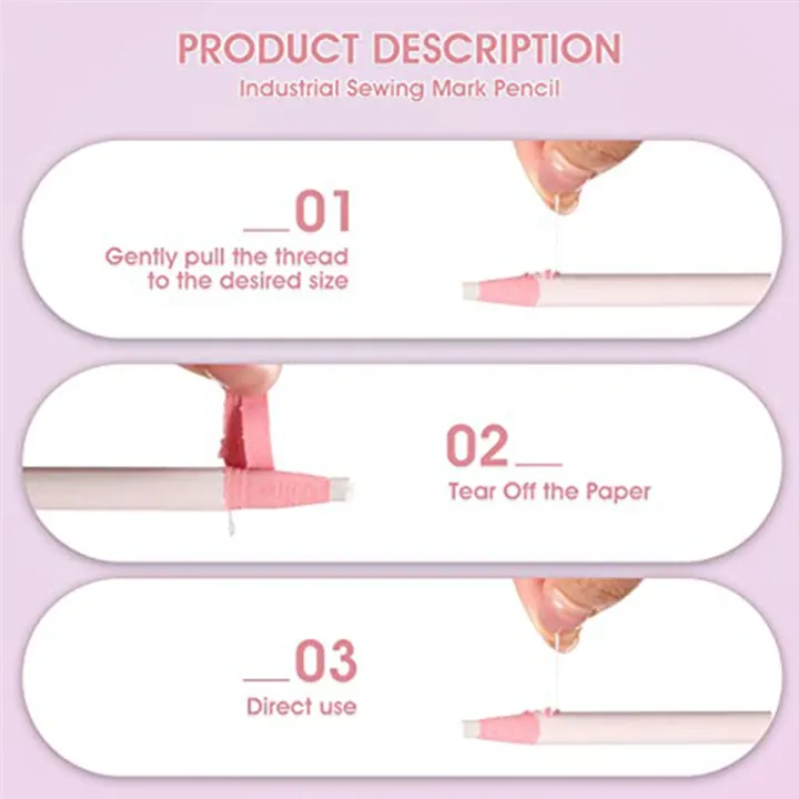 48%20Pcs%20White%20Chalk%20Pencils%20White%20Erasable%20Pencils%20White%20Sewing%20Mark%20Pencil%20Fabric%20White%20Chalk%20Markers%20Industrial%20-%20Image%205