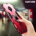 Vantime for Vivo S1 Pro Hard Shockproof Stand Holder Cover. 