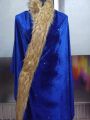 New diginer blue china  Winter Velvet Shawls Chador for girls and women. 