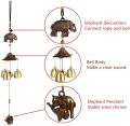 Wind Chime, Metal Vintage Good Luck Wind Chimes for Outdoor Garden Indoor Room Feng Shui Wind Bell Decoration.