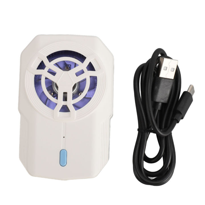 Semiconductor%20Phone%20Cooler%20Ice%20Porcelain%203%20Gears%20Cordless%20Quiet%20Cell%20Phone%20Radiator%20Cooling%20Fan%20with%20Damping%20Retractable%20Clip%20for%20Gaming%20White%20-%20Image%202