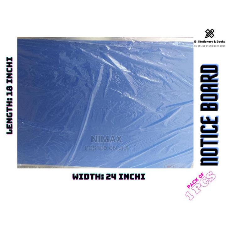 1 pcs Notice/ Pin Up Board for Office, Factory, School, College, University and Training Institute, Multicolor, .Length-24"x Height-18" or 2x1.5 Feet..