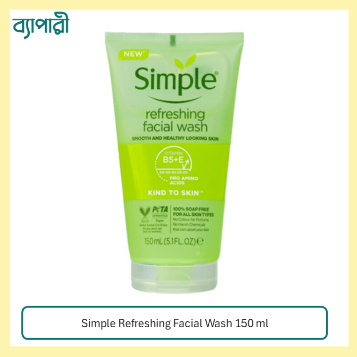 Simple Refreshing Facial Wash 150 ml