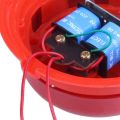AC 250V/12V DC 12V Resettable Manual Call Point Fire Alarm Pull Station & AC 220V 100mm Schools Fire Alarm.