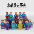 XL03 Minecraft Compatible Lego Bricks 16 Figures 16 Figures Creeper Fear Steve Cross Border Toy. 