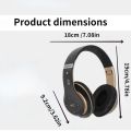 Wireless Headphones HiFi Stereo Over Ear Bluetooth Headset With Mic Supports TF Card Noise Cancel Earphone For Cellphone PC. 