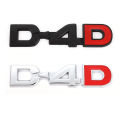 D4D D-4D Logo Car Sticker Emblem Badge Decal for Toyota COROLLA RAV4 Camry CROWN PRIUS REIZ VIOS HIGHLANDER Prado Corolla Tundra.