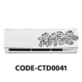 Decals Sticker Model-CTD0041 Air Conditioner Sticker Ac Sticker AC Sticker and Wall Sticker Self Adhesive Sticker (Pack of 1). 