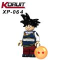 【Yurui】Building Blocks Dragon Ball Saiyan XP062-069 Sun Wukong Tenshindon KT1009 Toy Assembly. 
