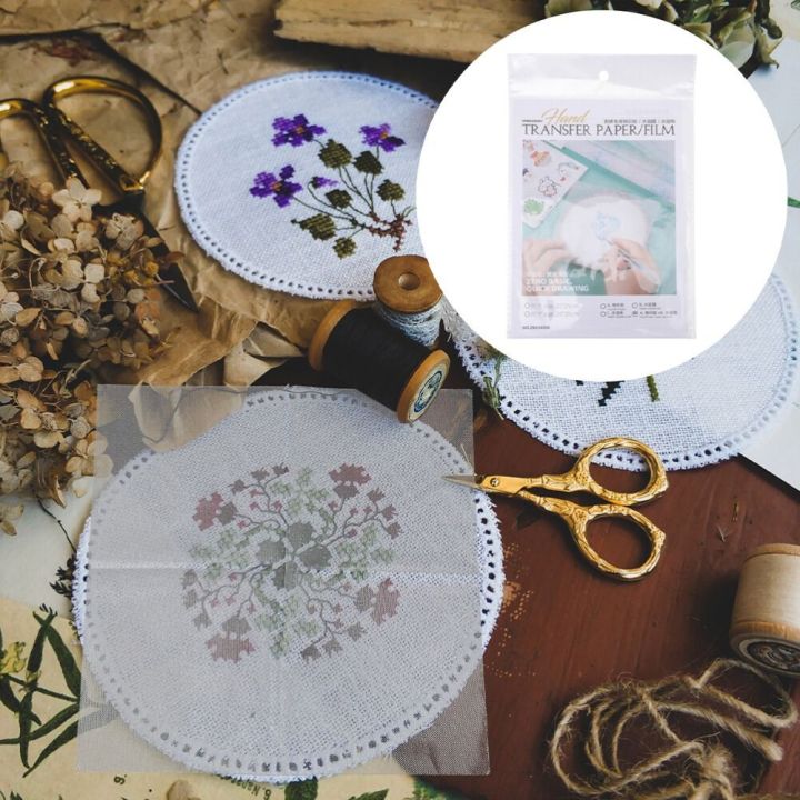 Embroidery%20Transfer%20Paper%20Water-soluble%20Film%20Copy%20Pattern%20Tracing%20Cloth%20Copying%20Paper%20Handmade%20Crafts%20Dissolving%20Fabric%20Drawing%20-%20Image%204