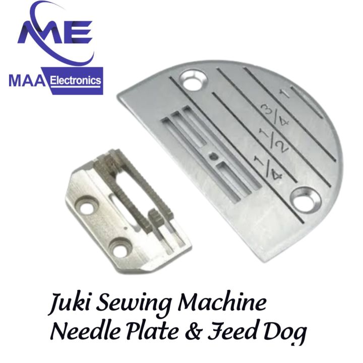 Industrial Sewing Machine Needle Plate & Teeth or Feed Dog