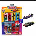 8 pieces Metal diecast car set for baby.