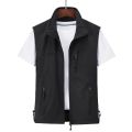 Outdoor sports quick drying men's vest, camisole, breathable vest, spring/summer/autumn new fishing clothes. 
