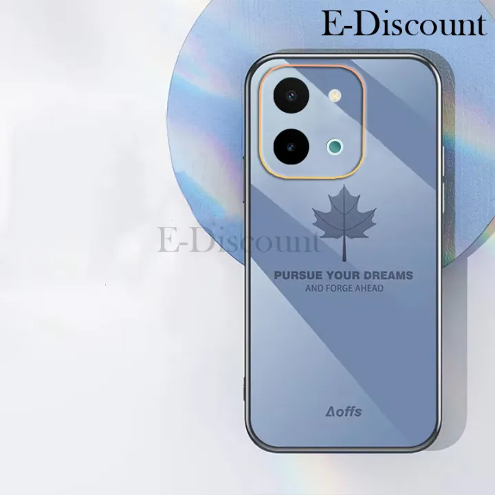 New%20Phone%20Case%20For%20Vivo%20Y28%20Cover%20Screen%20Dustproof%20and%20Anti%20Drop%20Maple%20Leaf%20Shape%20For%20Vivo%20Y28%204G%20Case%20-%20Image%204