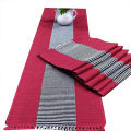 7 Pcs Dining Table Runner Set Multi-Color - Stylish And Vibrant Dining Table Runner Set Consisting Of 7 Pieces In Multi-Color. 