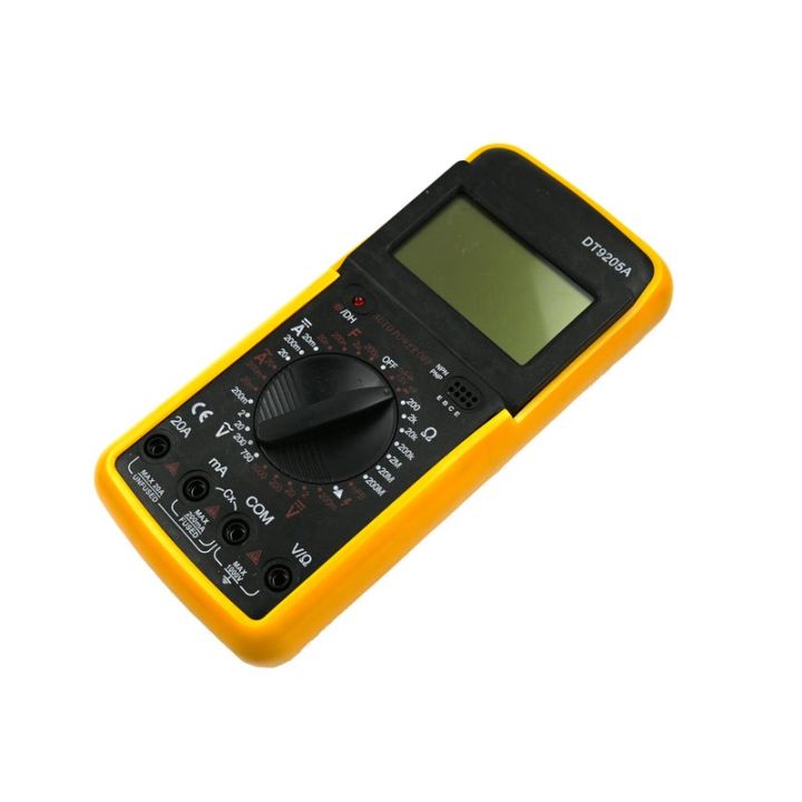 DT9205A%209205A%20Digital%20Multimeter%20DT9205A%20Voltage%20Ampere%20Ohm%20Meter%20Test%20Probe%20Extra%20Large%20Screen%20LCD%20Display%20Full%20Range%20Protection%20With%20Auto%20Power%20Off%20Option%20-%20Image%205