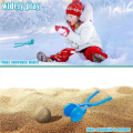 8 Pcs Snowball Maker Toys Snow Toy Kit Snowball Maker Clip Spherical Duck Snowman Heart Snowball Maker Snow Ball Clip.