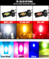 2Pcs T20 LED Bulb Car Light 12 SMD 1156 BA15S 1157 Auto LED Reading Lamp Reserve Light Bulbs for Braking Turn Signal Car Accessories（# 1156 150° PY21W BAU15S Blue ）. 