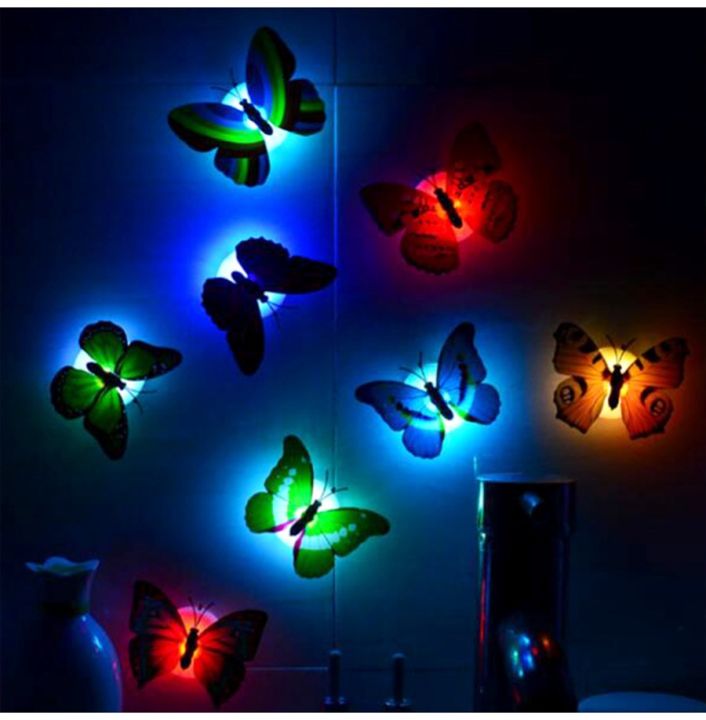 1%20piece%20LED%20Wall%20Stickers%20Colorful%20Changing%20Butterfly%20Glowing%20Wall%20Decals%20Night%20Light%20Lamp%20Home%20Decor%20DIY%20Living%20Room%20Wall%20Sticker/Birthday%20Party/Weeding%20Party%20for%20boys/Girls%20-%20Image%208