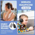 Siindoo JH-926B Wireless Bluetooth Headphones Over Ear Foldable Lightweight Headset with Mic 3 EQ Modes for Kids Teenager.