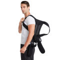 Orthopedic Posture Corrector - Fully Adjustable Magnetic Back Brace Belt For Upper And Lower Back Relief. 