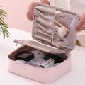 Makeup Bag For Women Toiletries Organizer Waterproof Travel Make Up Storage Pouch Female Large Capacity Portable Cosmetic Case. 