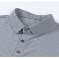 MLSHP Summer Men's Polo Shirts Luxury Short Sleeve Solid Color Man T-shirts High Quality Business Casual Slim Man Tees 3XL. 