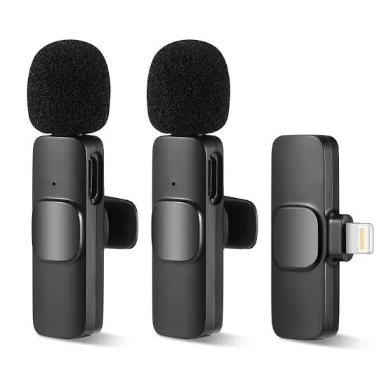 USB%20Type%20C%20to%20lightning%20port%20Dual%20Bluetooth%20Microphone%20K9%20Wireless%20Lavalier%20Microphone%20Noise%20Reduction%20Outdoor%20Live%20Broadcast%20-%20Image%203