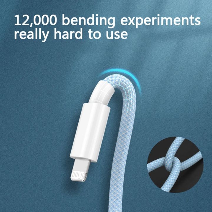 CASIFY%20PDC02%2020W%20USB%20C%20To%20Lightning%20Fast%20Charging%20Cable%2020W%20Braided%20Cable%20iPhone%20Cable%20iPad/Mac%20Cable%20PD%20Cable%20Type%20C%20to%20Lightning%20Cable%2020Watt%201M%20White%20-%20Image%204