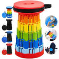 Folding Retractable Stool Outdoor Safe Stable Folding Camping tool.