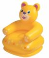 Inflatable Teddy Bear Chair - Yellow Highly Vital - Cartoon Creative Inflatable Air Sofa Kids Chair-Household Toddlers Children - Toys & Games - Modern and Trendy. 