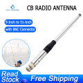 27Mhz Antenna 9-Inch to 51-Inch Telescopic/Rod HT Antennas for CB Handheld/Portable Radio with BNC Connector. 