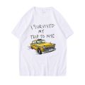 Tom Holland Same Style Tees I Survived My Trip To NYC Print Tops Casual 100%Cotton Streetwear Men Women UniFashion T Shirt. 