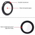 For Nothing Phone 1 5G Alloy Metal and Tempered Glass Camera Lens Protector Rings. 