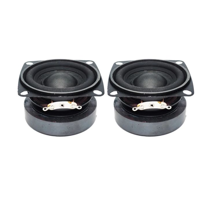 2Pcs Audio 53mm Portable Speakers Inch Full Range Ohm 10 W
