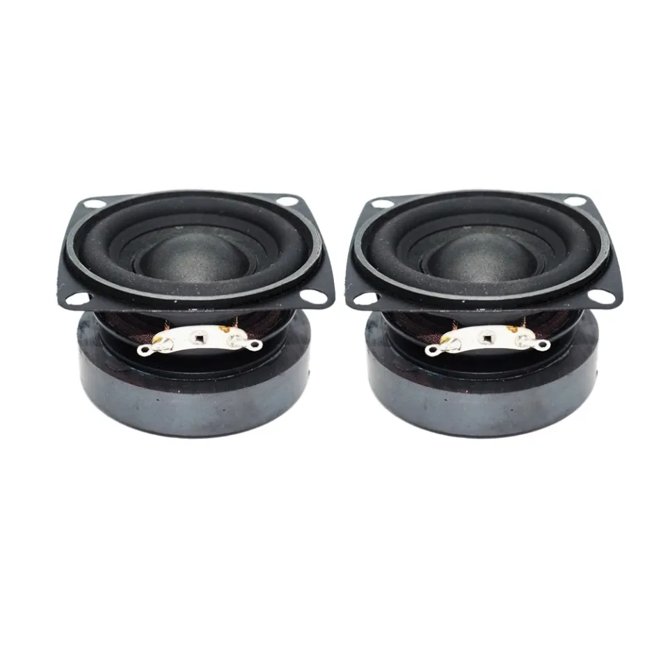 2Pcs Audio 53mm Portable Speakers Inch Full Range Ohm 10 W