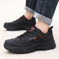Men's Shoes, Outdoor Hiking Shoes, Autumn New Work Labor Protection Shoes, Fashion Casual Running Sneakers, Cross-border Plus Size. 