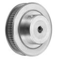 60 Teeths 8Mm Shaft Hole Aluminum Gt2 Timing 8Mm Bore Shaft Pulley 60 Tooth 6Mm Belt for Cnc Machine 3D Printer Dc Gear Motor Parts Puli. 