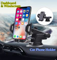 360° Rotating In Car Suction Mobile Phone Holder Stand Windscreen Universal Super Strong Car Mount.