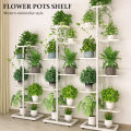 Migeet 6-Tier Display Shelf Flower Pots Rack pl-ant Stand Potting Ladder pl-anter Stand Heavy Duty Storage Shelving Rack for Potted pl-ants. 
