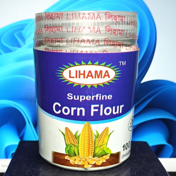 LIHAMA Corn Flower - [ Corn Flower ] -100gm Per Container ( 1x100gm )