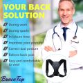 Adjustable Back Shoulder Posture Corrector Belt Clavicle Spine Support Reshape Your Body Home Office Sport Upper Back Neck Brace.