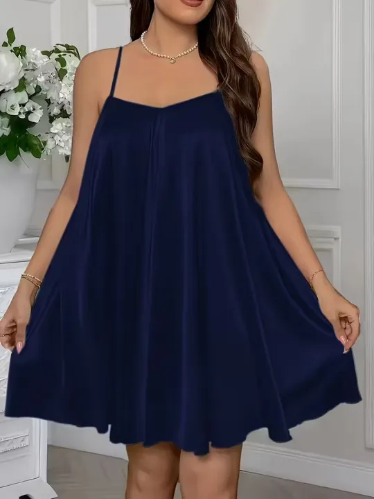 Women%E2%80%99s%20Cotton%20Silk%20Sleeveless%20Flared%20Dress%20%7C%20Lightweight%20Summer%20Wear%20-%20Image%205